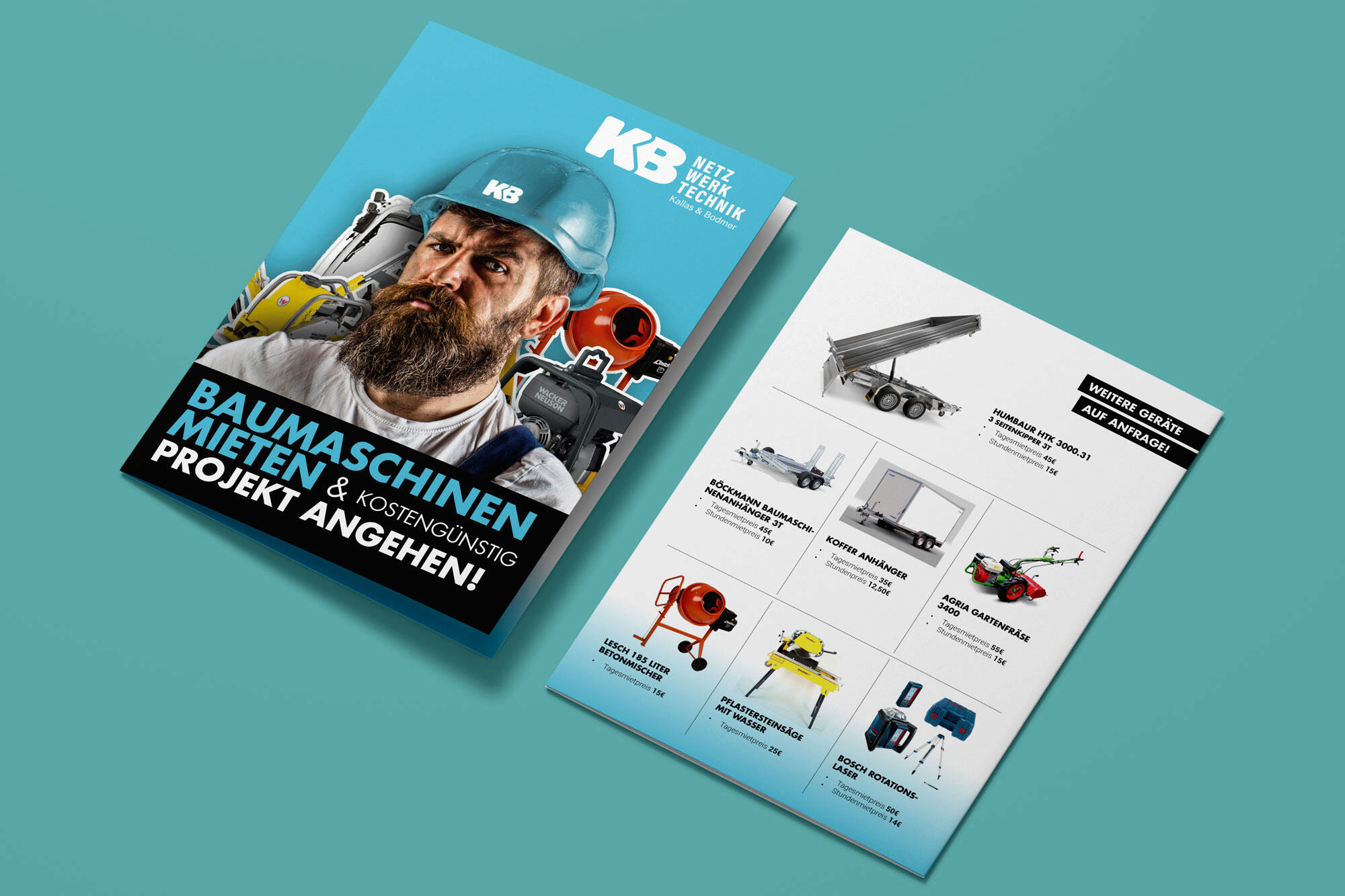 Gestaltung Flyer DIN A4