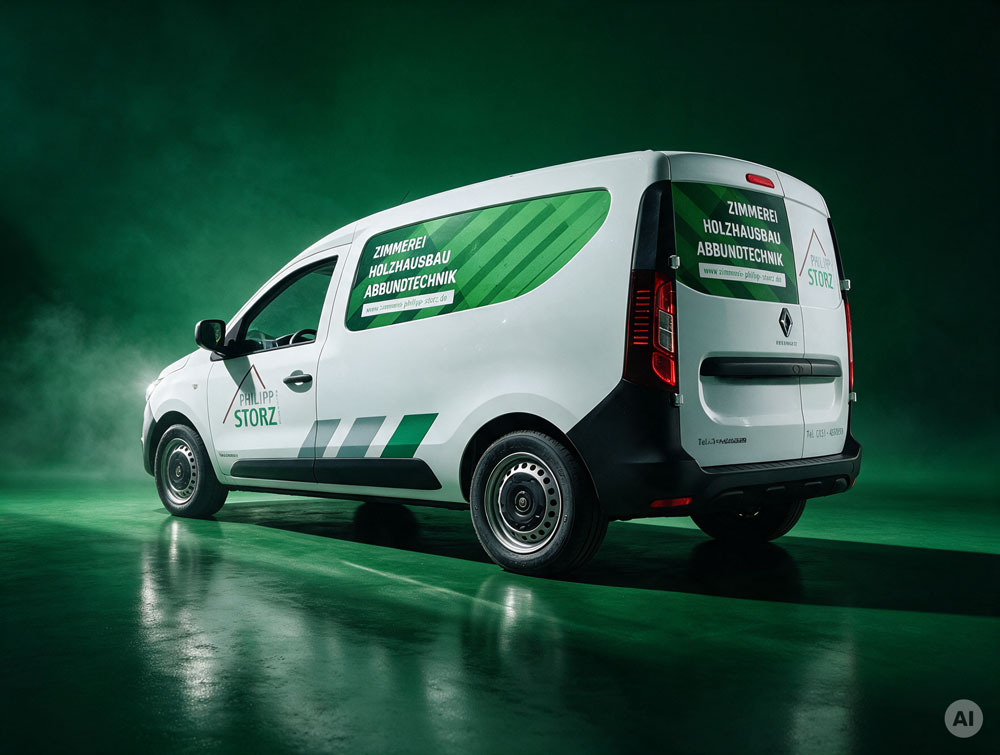 Werbnetechnik Beschriftung Philipp Storz Renault Express