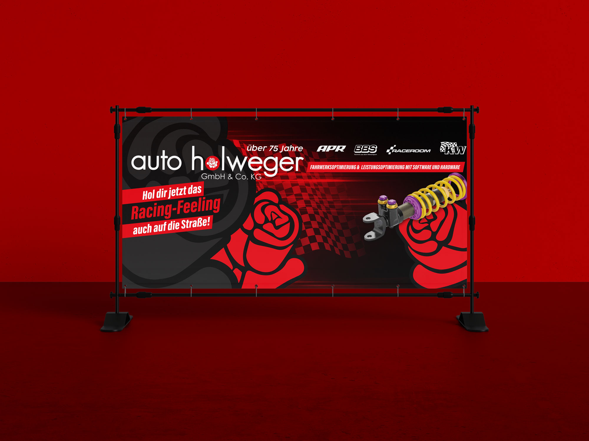Banner Bauzaun